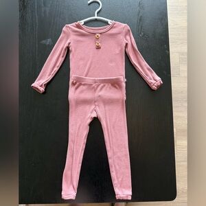 Kyte baby ribbed long sleeve pajama